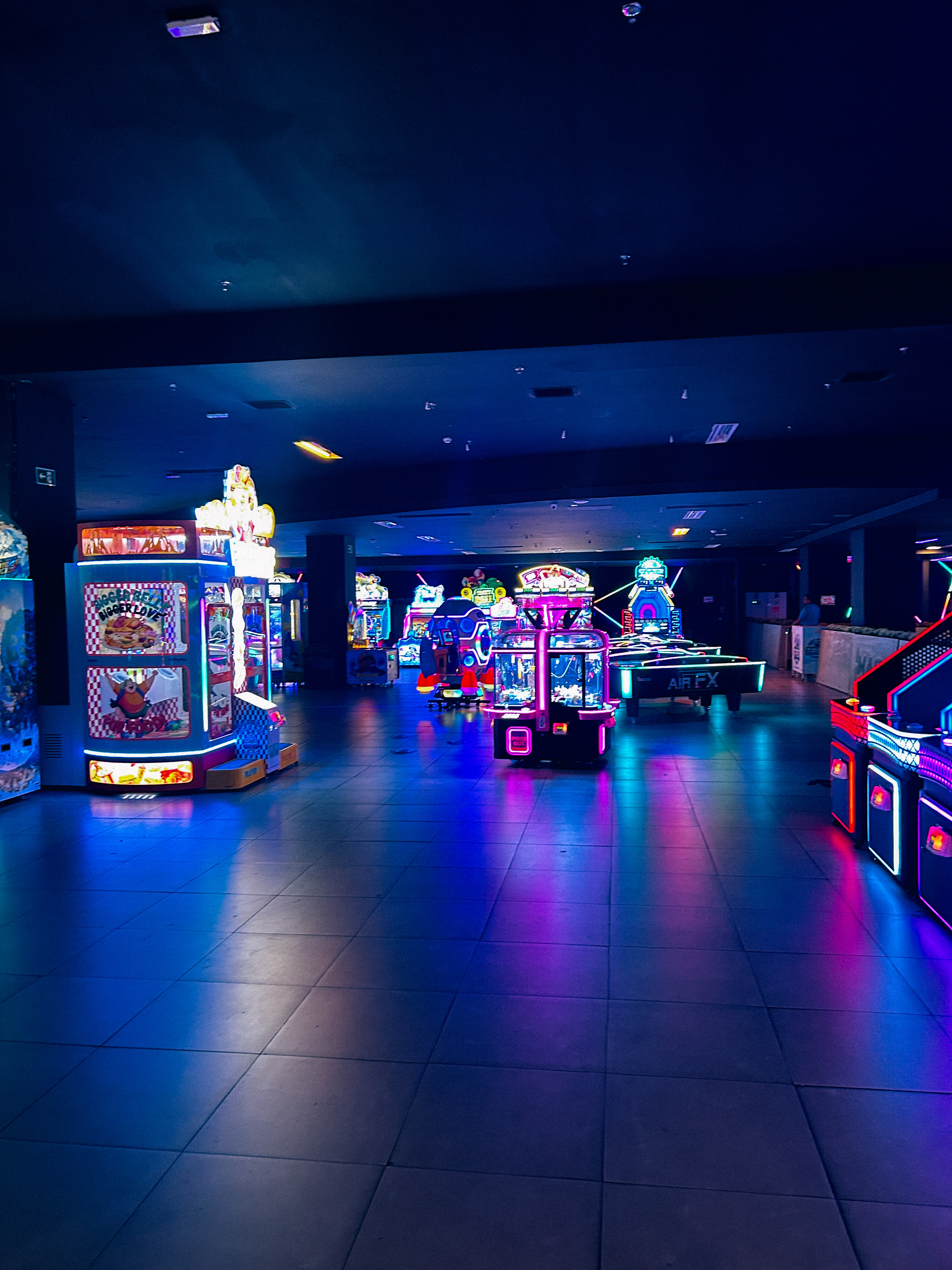 Fotografia de fliperama arcade